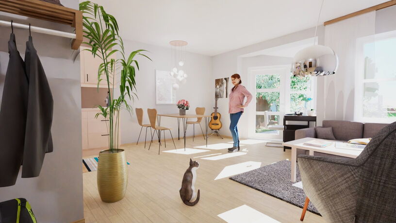 Tillsammansboende i Blentarp - konceptbild inomhus Tillsammansboende i Blentarp - konceptbild inomhus